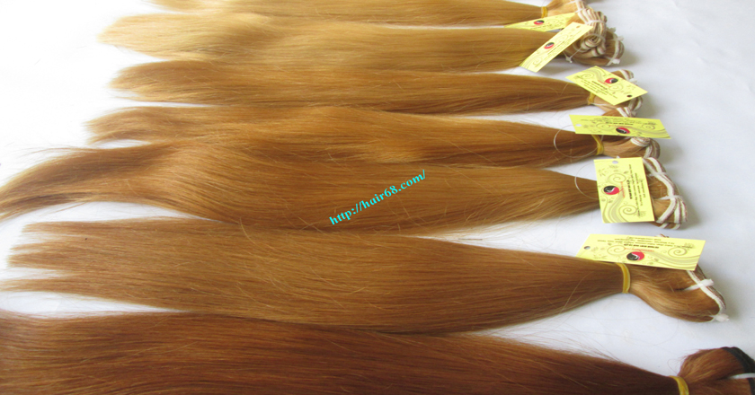 24 inch blonde weave hair straight remy hair 10