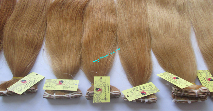 24 inch blonde weave hair straight remy hair 8