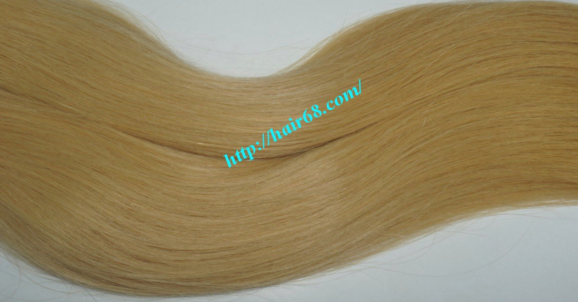 26 inch blonde weave hair straight remy hair 3