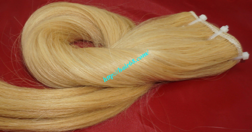 28 inch blonde weave hair straight remy hair 5