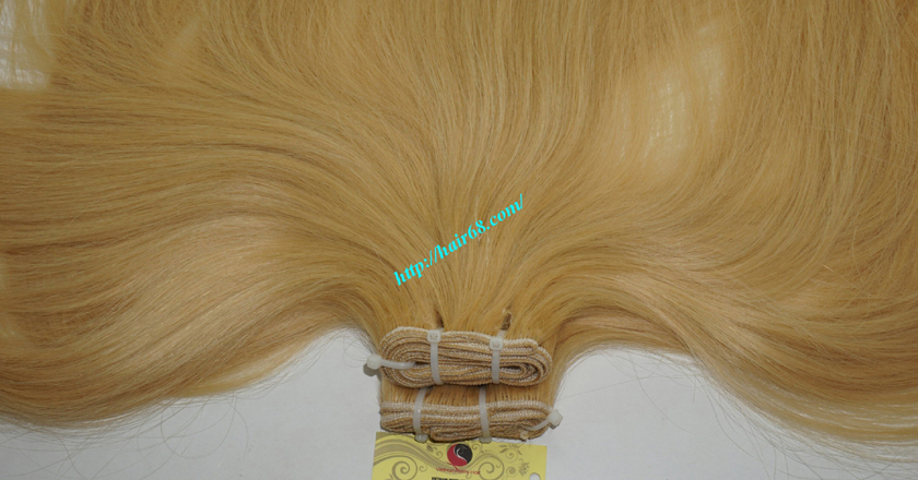 28 inch blonde weave hair straight remy hair 9