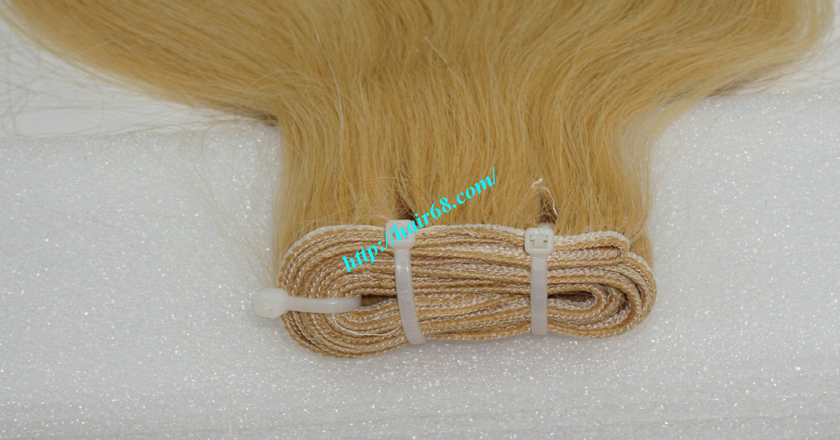 30 inch blonde weave hair straight remy hair 1