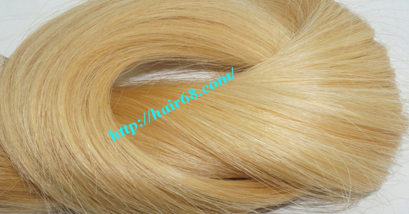 30 inch blonde weave hair straight remy hair 3