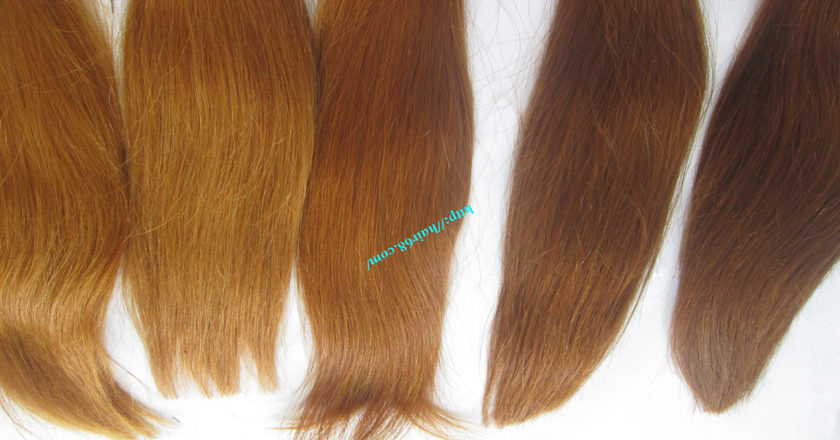 30 inch blonde weave hair straight remy hair 4