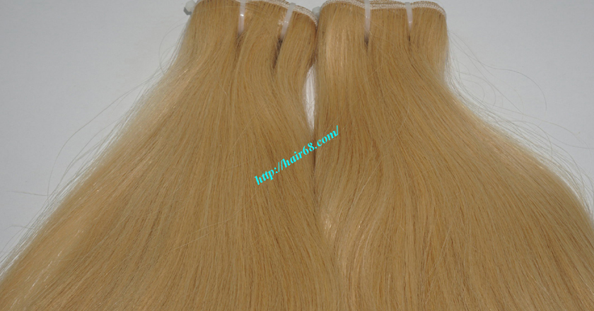 30 inch blonde weave hair straight remy hair 6