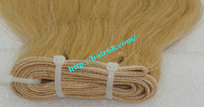 32 inch blonde weave hair straight remy hair 1