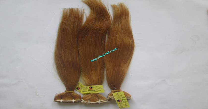 32 inch blonde weave hair straight remy hair 5