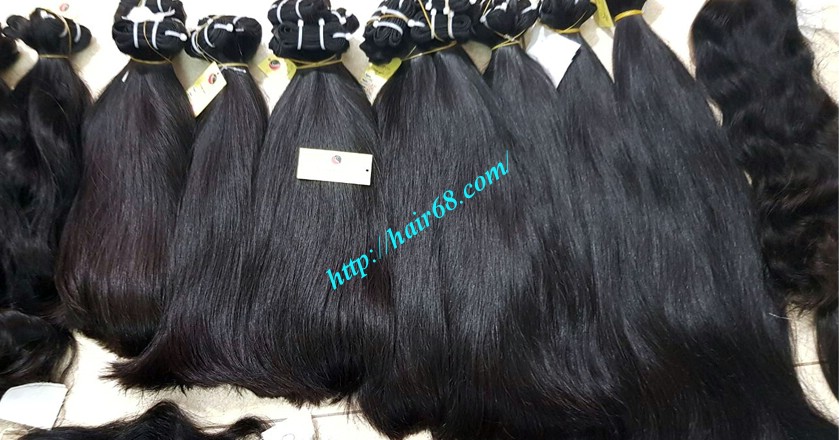 10 inch straight weave hair super double 3