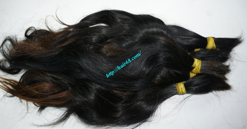 10 inch cheap human hair wavy double drawn 1