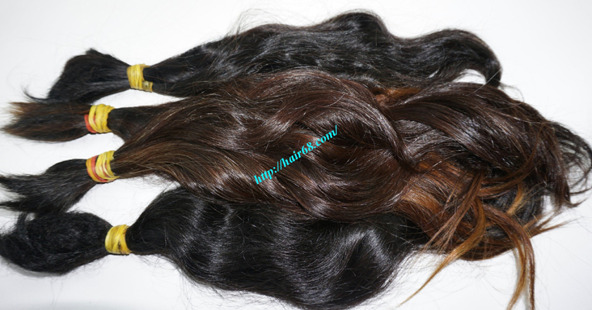 10 inch cheap human hair wavy double drawn 5