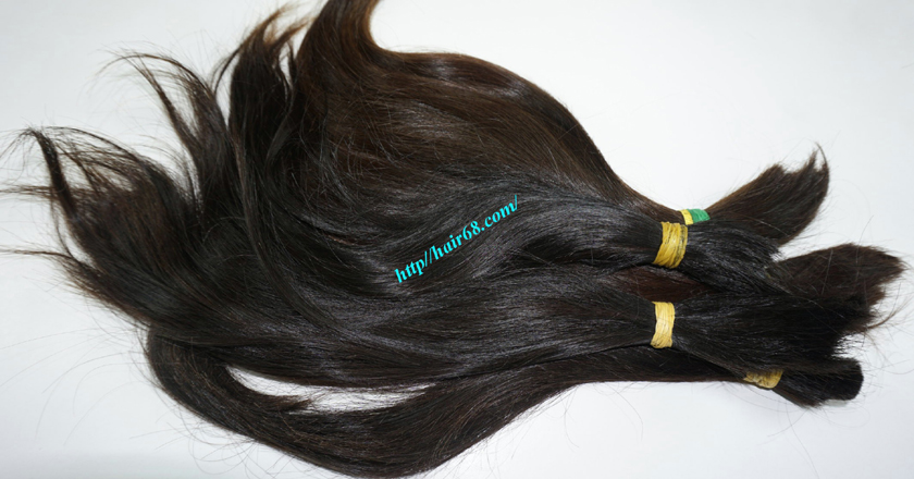 12 inch cheap human hair straight double drawn 2