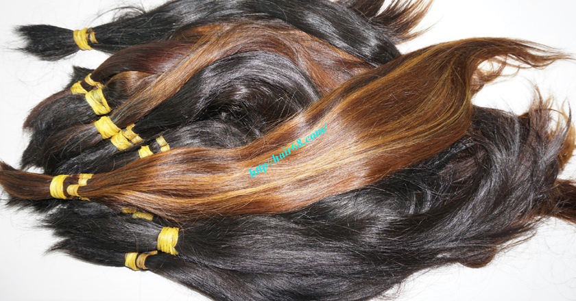 12 inch cheap human hair straight single drawn 1