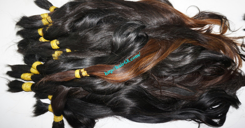 14 inch cheap human hair straight single drawn 2