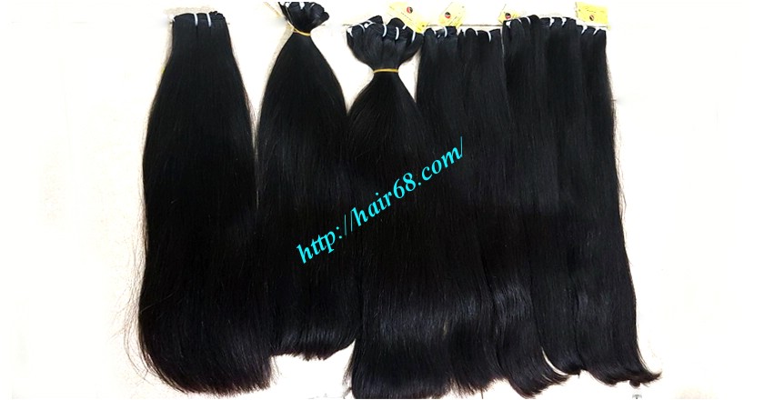 14 inch straight weave hair super double 4