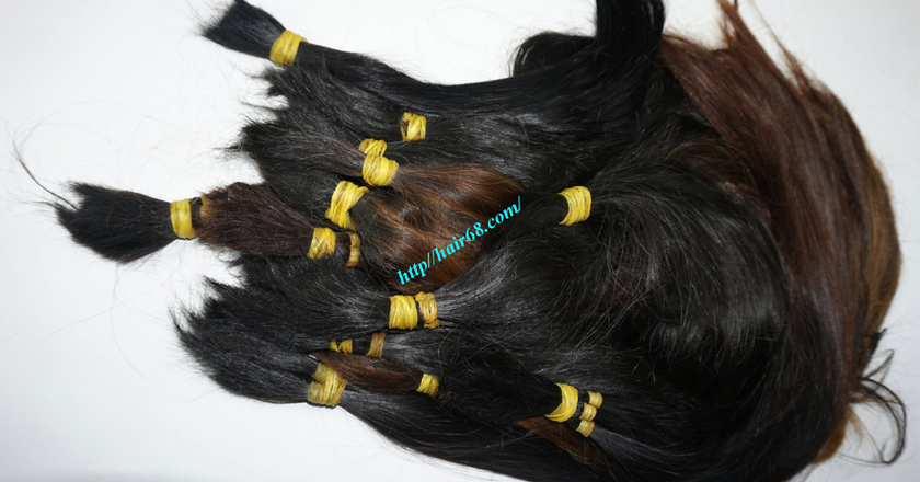 16 inch cheap human hair straight single drawn 2