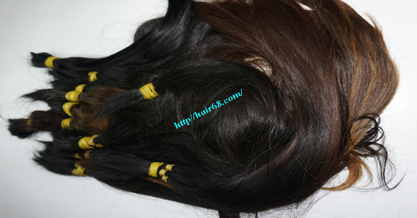 16 inch cheap human hair straight single drawn 3