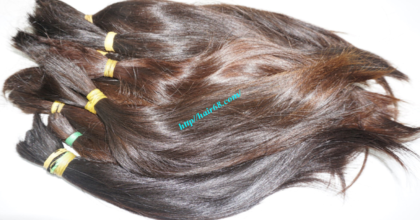 16 inch cheap human hair straight single drawn 4