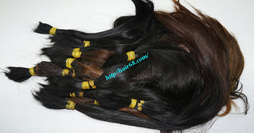 16 inch cheap human hair straight single drawn 5