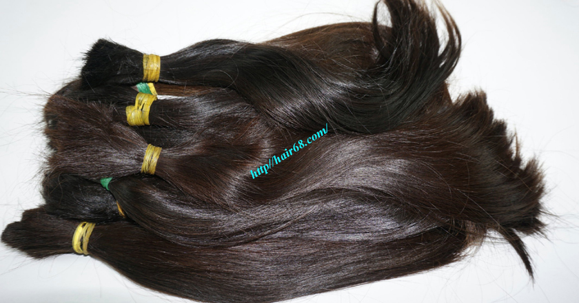 18 inch cheap human hair straight double drawn 1