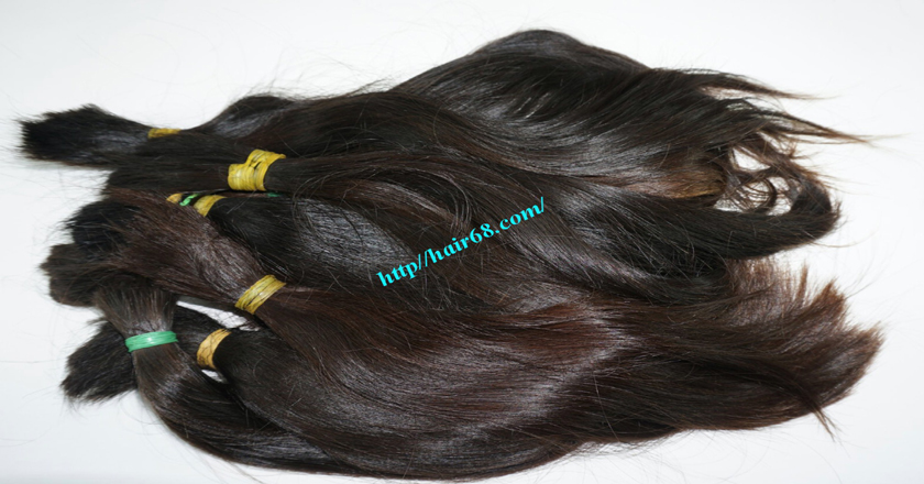 18 inch cheap human hair straight double drawn 3