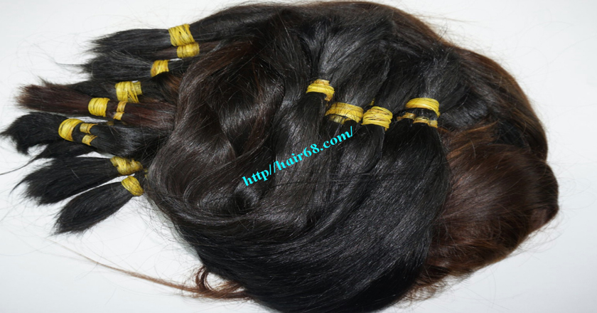 22 icnh cheap human hair straight single drawn 4