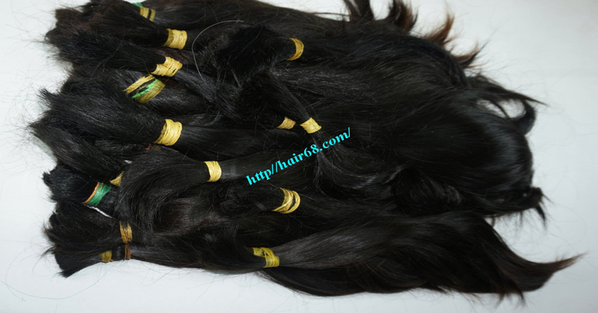 26 inch cheap human hair straight double drawn 4