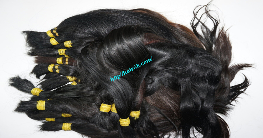 26 icnh cheap human hair straight single drawn 2