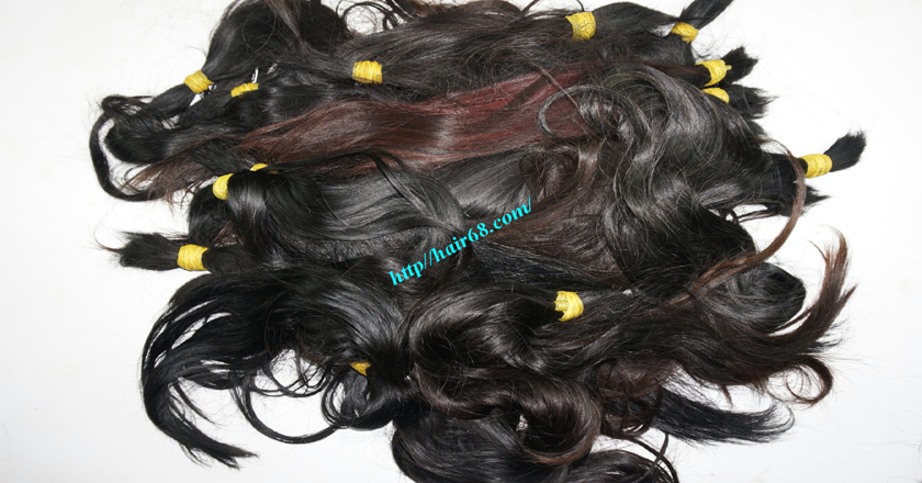 26 icnh cheap human hair straight single drawn 4