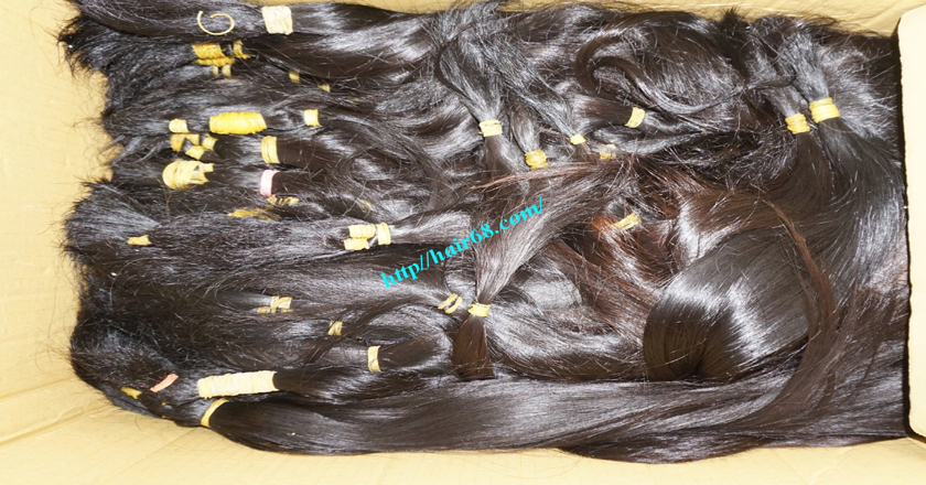 28 icnh cheap human hair straight single drawn 4