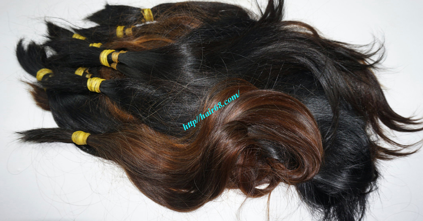 8 inch cheap human hair straight single drawn 2