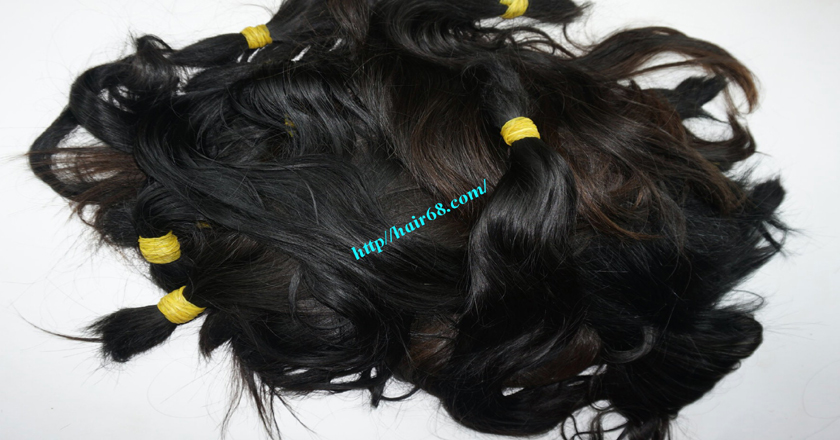 8 inch cheap human hair straight single drawn 4