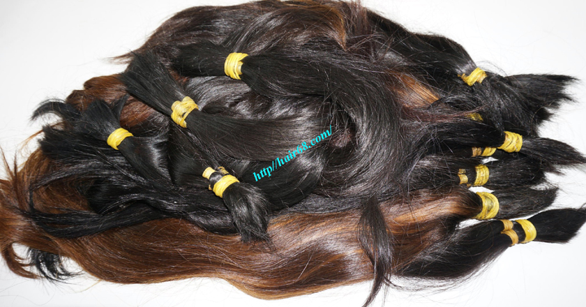 8 inch cheap human hair straight single drawn 5