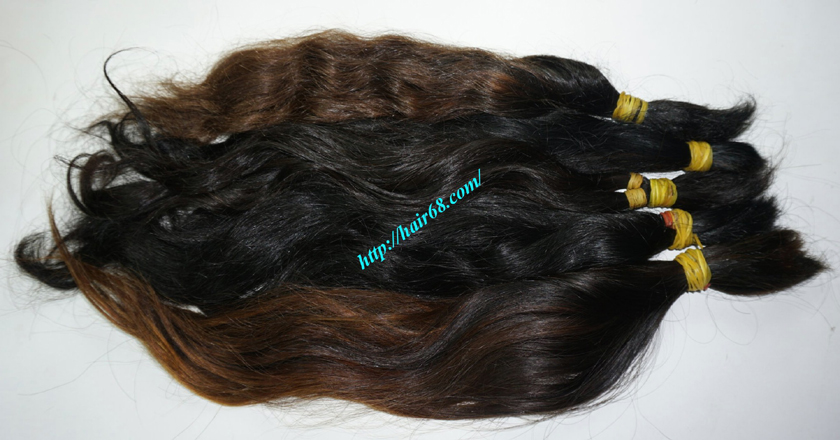 8 inch cheap human hair wavy double drawn 3