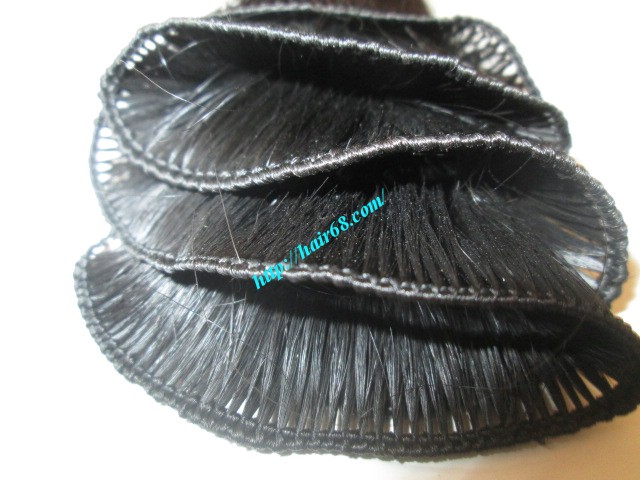 20 inch hand tied weft straight single drawn 1