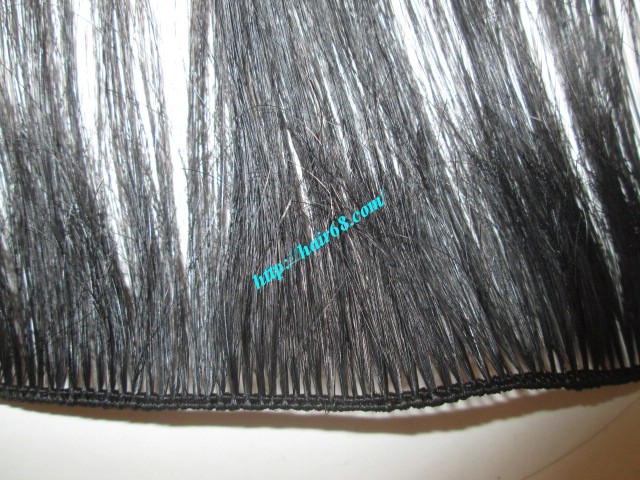 20 inch hand tied weft straight single drawn 2