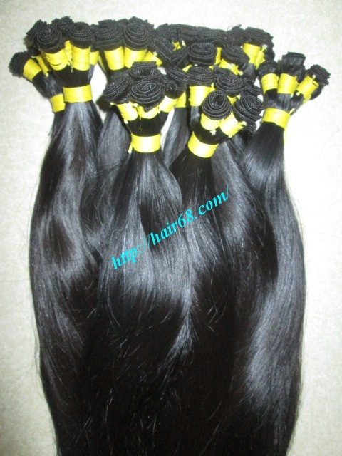 20 inch hand tied weft straight single drawn 5