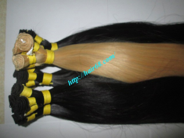 20 inch hand tied weft straight single drawn 6