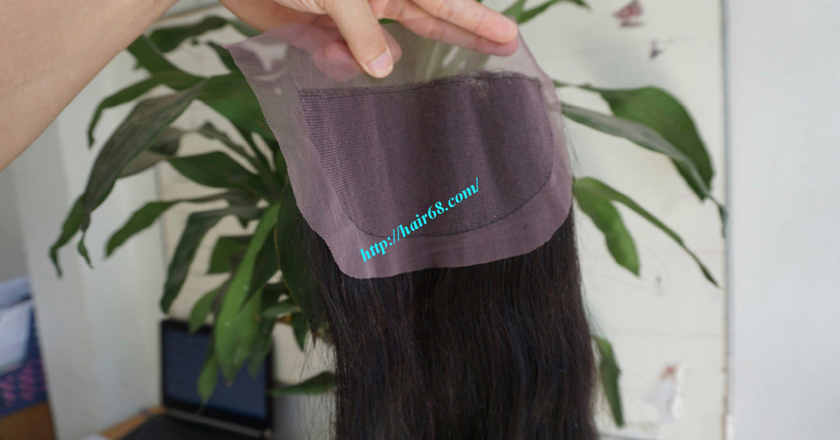 Free Part Lace Closure 7x4 22 inches Vietnamese Straight Hair 5