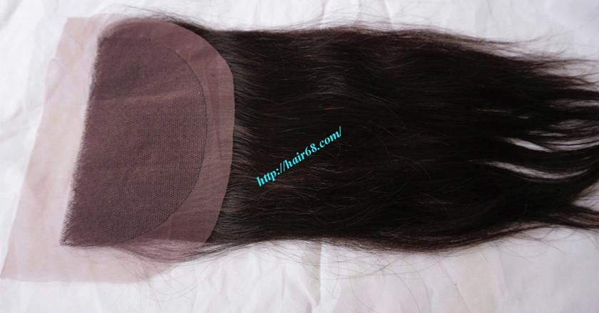 Free Part Lace Closure 7x4 22 inches Vietnamese Straight Hair 7