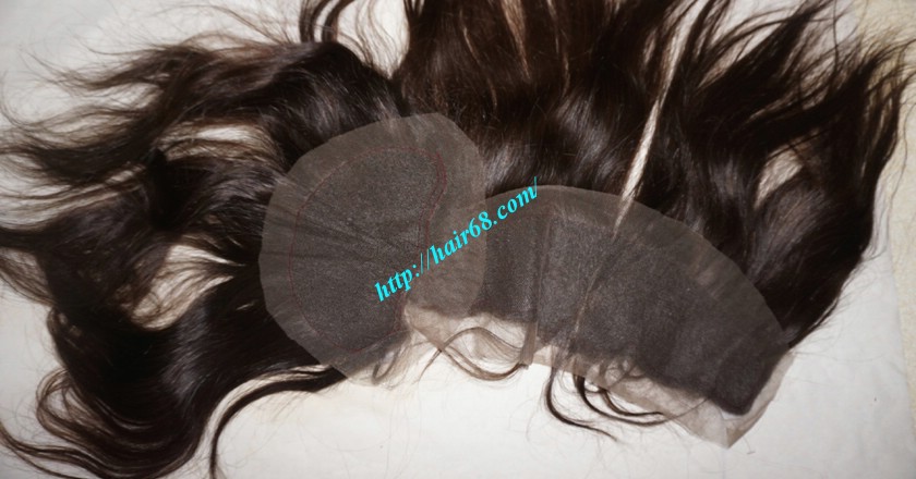 12 inches Vietnamese Hair Straight Free Part Lace Frontal 5