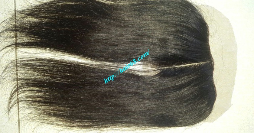 12 inches Vietnamese Hair Straight Free Part Lace Frontal 7