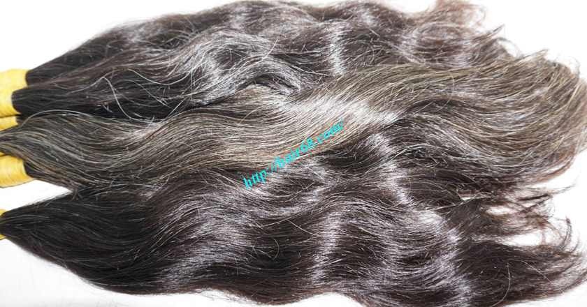 natural grey hair extensions 1