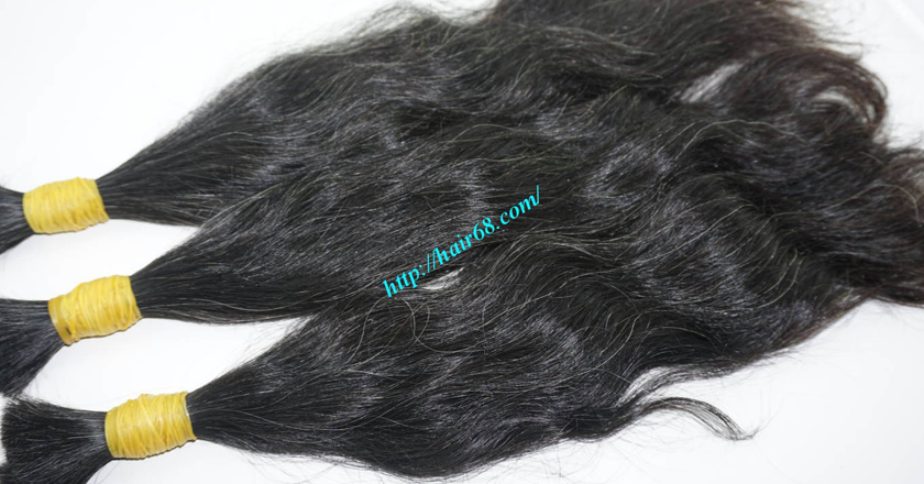 14 inch grey human hair