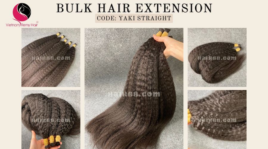 8 inch Human Wavy Hair Extensions - Thick Wavy Double 2