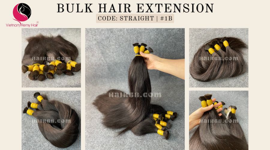 8 inch Human Wavy Hair Extensions - Thick Wavy Double 3