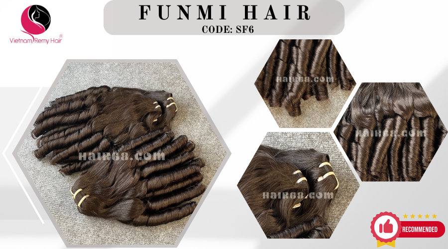 20 inch - Weave Funmi Hair Extensions - Double Drawn 4