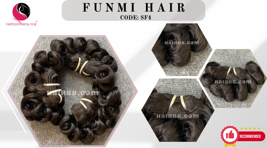 20 inch - Weave Funmi Hair Extensions - Double Drawn 5