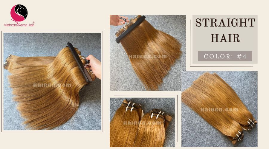 20inch Natural Weave Hair Extensions- Single Straight 7
