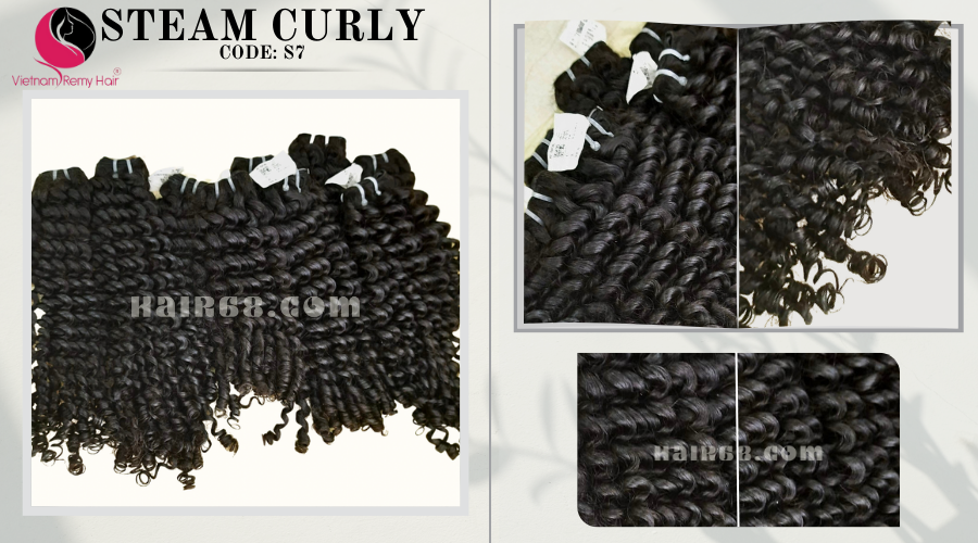 24 inch Loose Curly Virgin Hair – Double Drawn 8