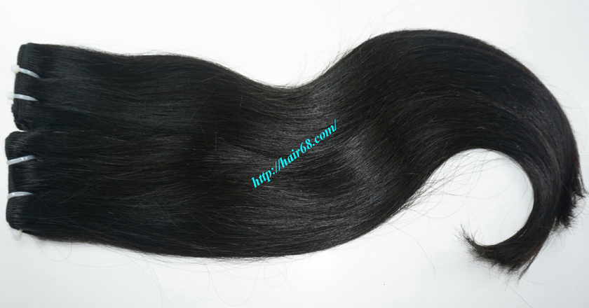 28 inch cheap human hair weave extensions 5